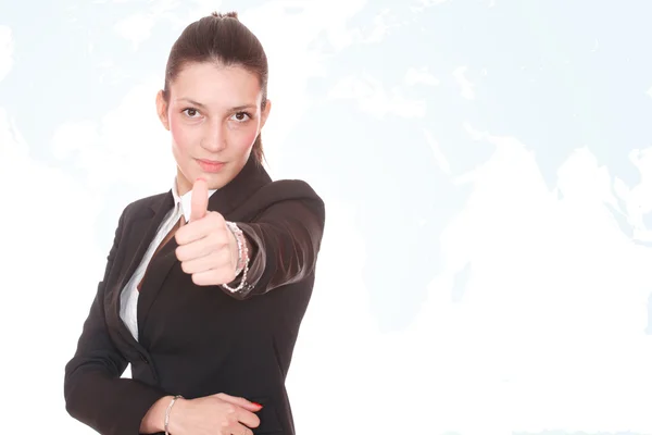 Young business woman — Stock Photo, Image