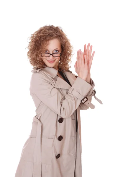 Junge schöne Frau — Stockfoto