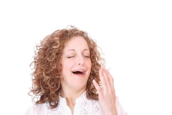 Schöne junge Frau — Stockfoto