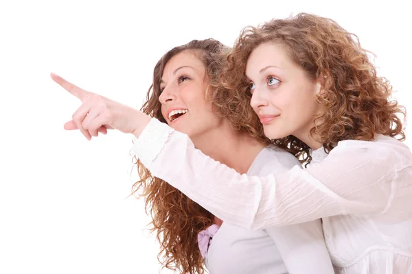 Two girl friends — Stock Photo, Image