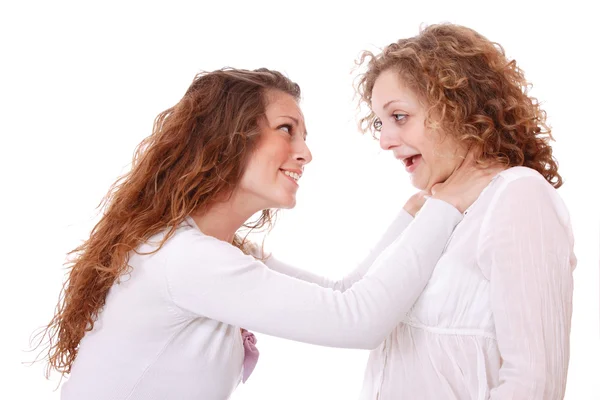 Two girl friends — Stock Photo, Image