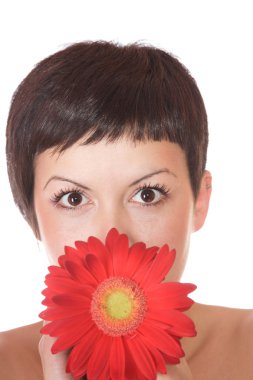 spa önce güzel bir kadın portresi