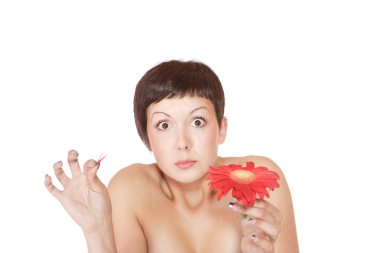 spa önce güzel bir kadın portresi