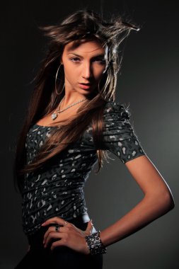 seksi kadın portresi Glamour