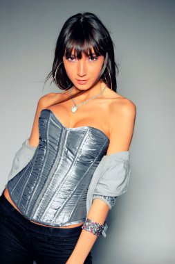 seksi kadın portresi Glamour