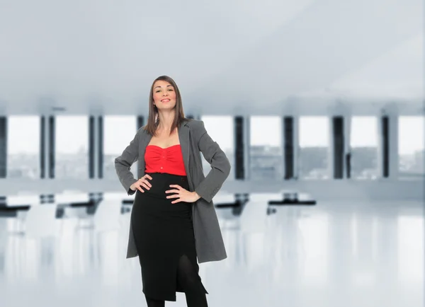 Joven mujer de negocios — Foto de Stock