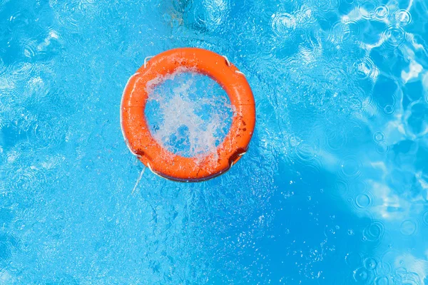Life Ring at the pool — Stock Photo, Image