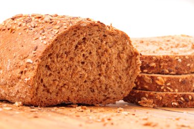 ile birkaç dilim ekmek