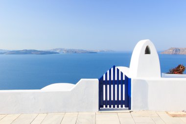 Santorini balconny Deniz Manzaralı