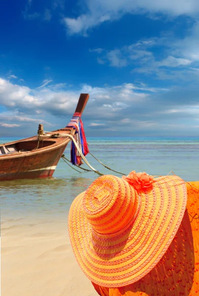 Boat in Phuket Thailand — Stock Photo, Image