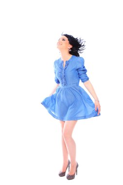 Genç güzel kadın.