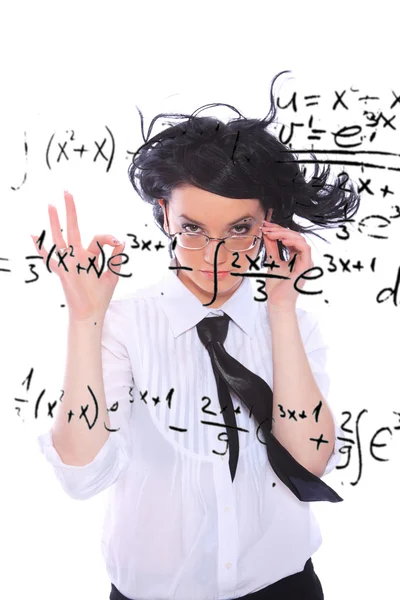 Profesor de Matemáticas — Foto de Stock