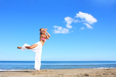güzel kız meditasyon