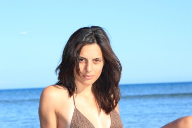 güzel bikini model poz