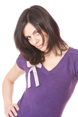 Seksi kadın portresi