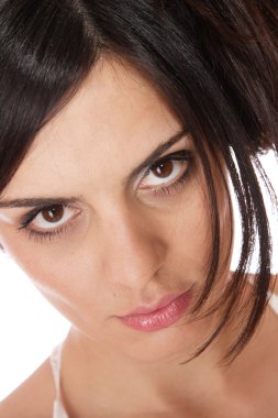 Seksi kadın portresi