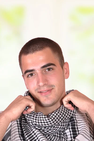 Happy young casual man portrait — Stock Photo, Image