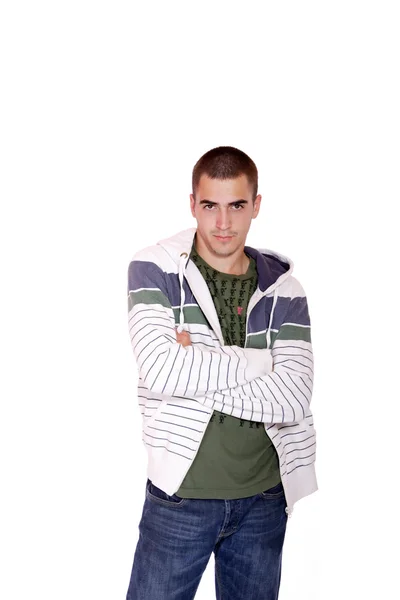 Happy young casual man portrait — Stock Photo, Image