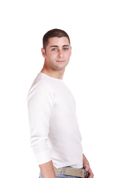 Portrait of a casual young man — Stock Photo, Image