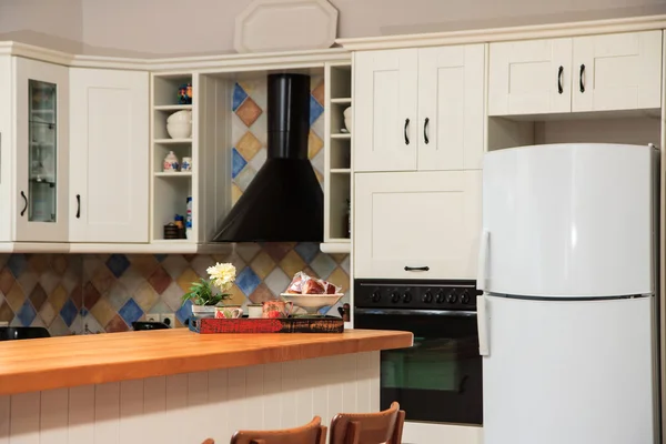 Residential interior of modern kitchen — Stock Photo, Image