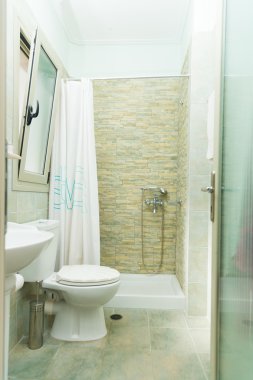 Modern banyo iç mimarisi