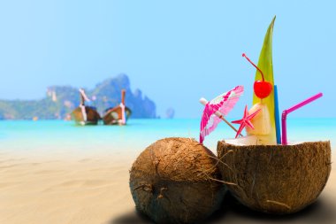 phi phi Island Beach Coconut
