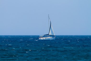 lefkas Adası çevresinde yelken-Yunanistan