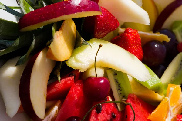 Fruit salad close up — Stock Photo, Image