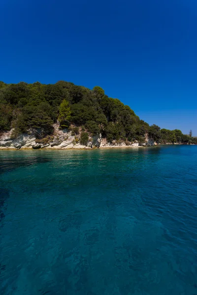 The Scorpios island in Nidri Lefkada — Stock Photo, Image