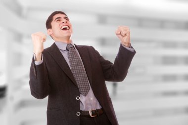 Genç bir iş adamının portresi