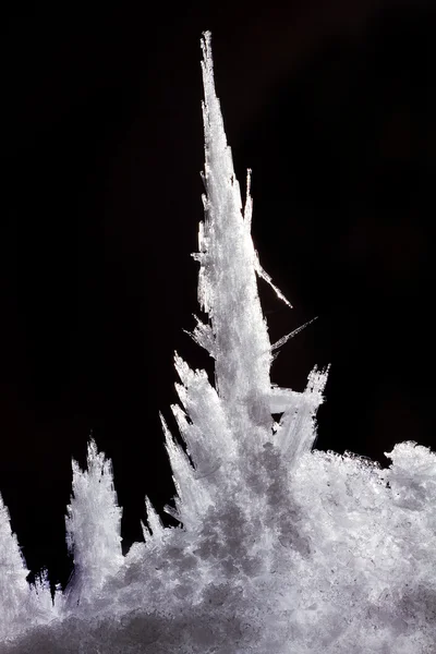 驚くべき氷結晶 — ストック写真