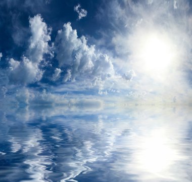 Hava su yansımaları ile