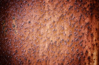 oksitlenmiş metal yüzey soyut bir doku yapma