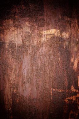 oksitlenmiş metal yüzey soyut bir doku yapma
