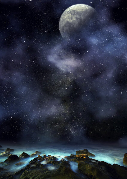 Amazing Fantasy planetscape