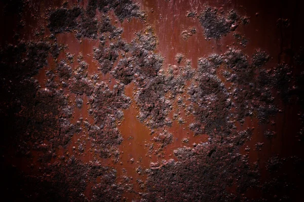 Superficie metálica oxidada haciendo una textura abstracta —  Fotos de Stock