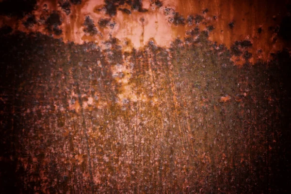 氧化的金属表面，使抽象的纹理 — 图库照片