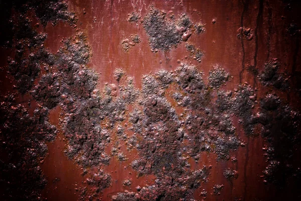 Superfície metálica oxidada fazendo uma textura abstrata — Fotografia de Stock