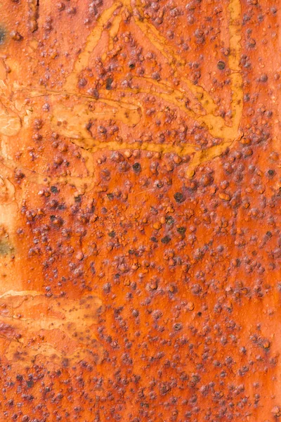 Superfície metálica oxidada fazendo uma textura abstrata — Fotografia de Stock