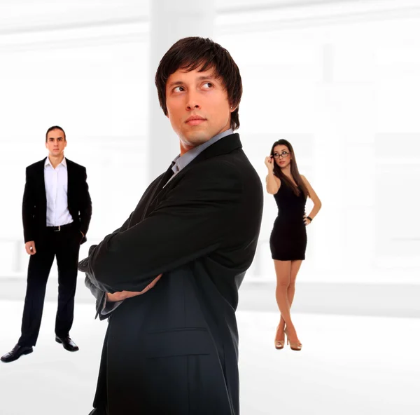 Three people Business team — Stock Photo, Image