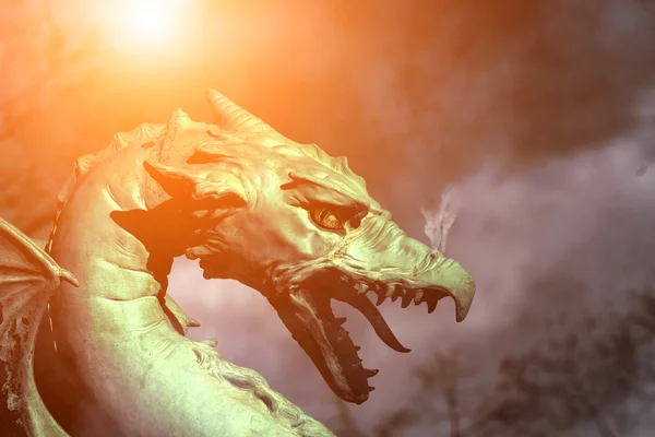 Molten roch dragon — Stock Photo, Image