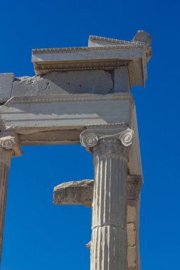 Atina, Yunanistan 'daki Akropolis' teki Parthenon tapınağı