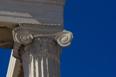 Atina, Yunanistan 'daki Akropolis' teki Parthenon tapınağı