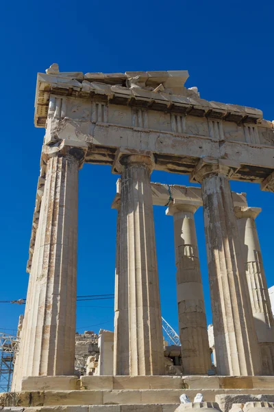 Atina, Yunanistan 'daki Akropolis' teki Parthenon tapınağı — Stok fotoğraf