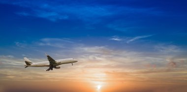 ticari jet uçak uçuş