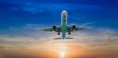 ticari jet uçak uçuş