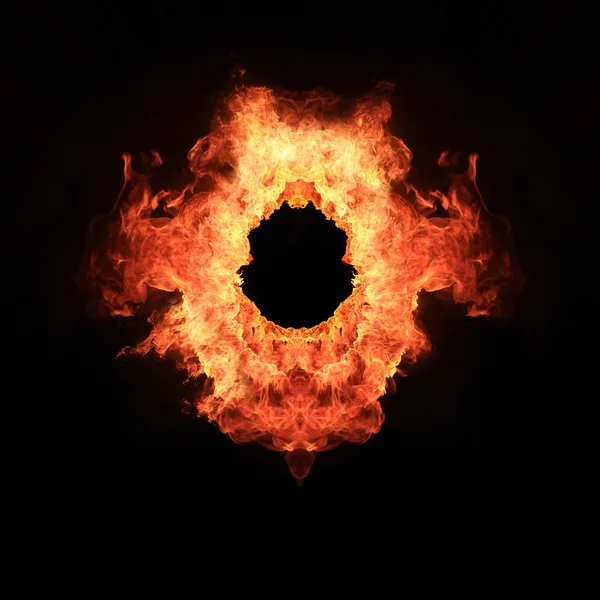 Ring of fire — Stock Photo, Image