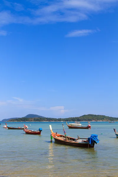 Boot in phuket thailand — Stockfoto