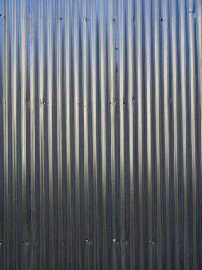 gümüş metal perde