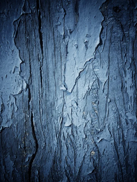 Pintura agrietada sobre madera — Foto de Stock